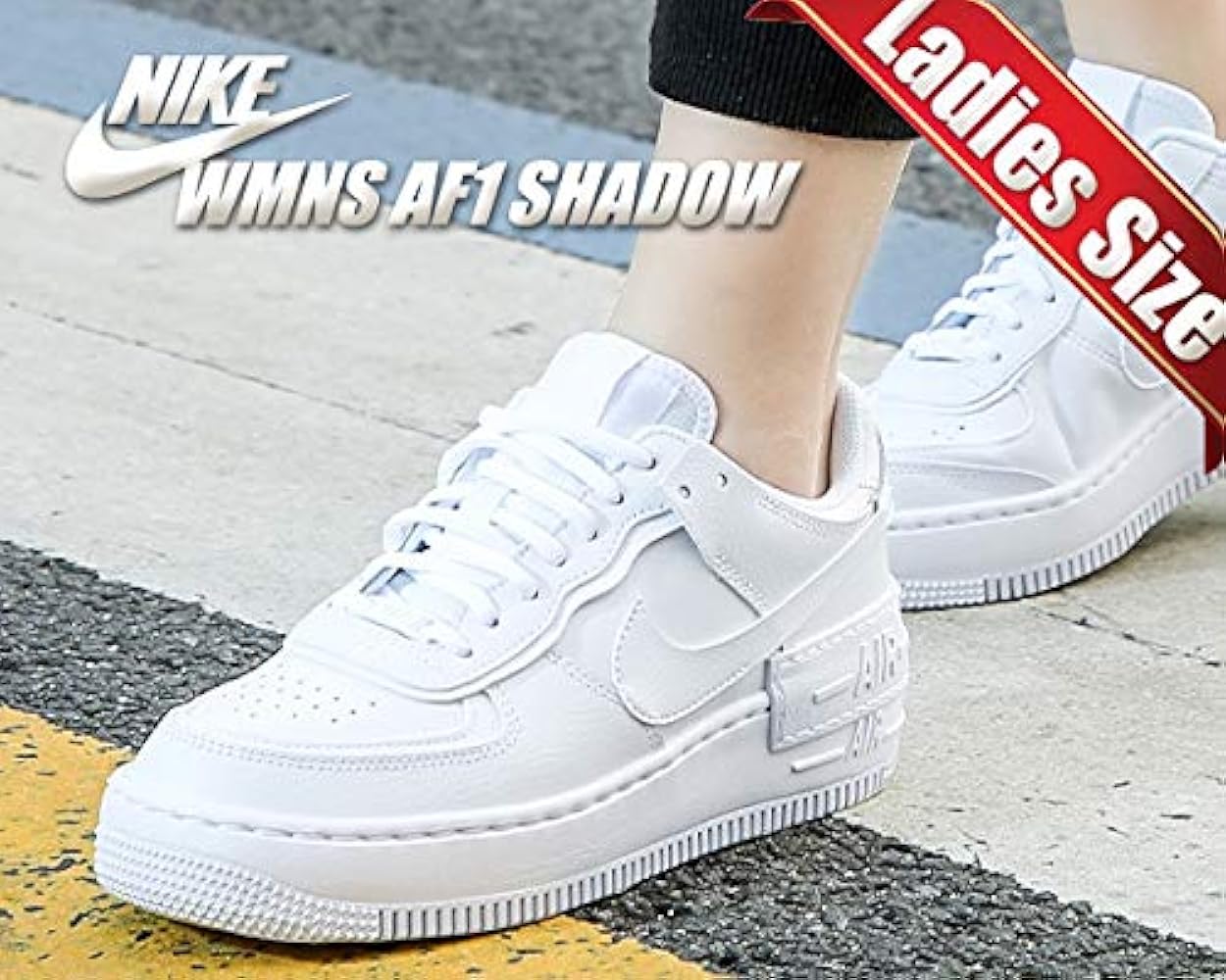 お得格安 ナイキ エアフォースワン AF1 SHADOW ホワイト×イエロー 24cm